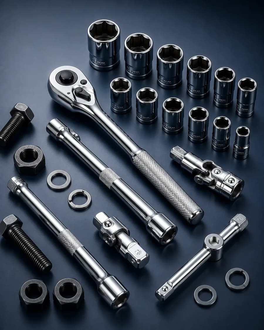Ratchet & Socket Set
